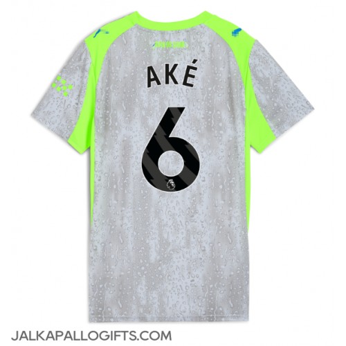 Manchester City Nathan Ake #6 Kolmaspaita Naiset 2025-26 Lyhythihainen